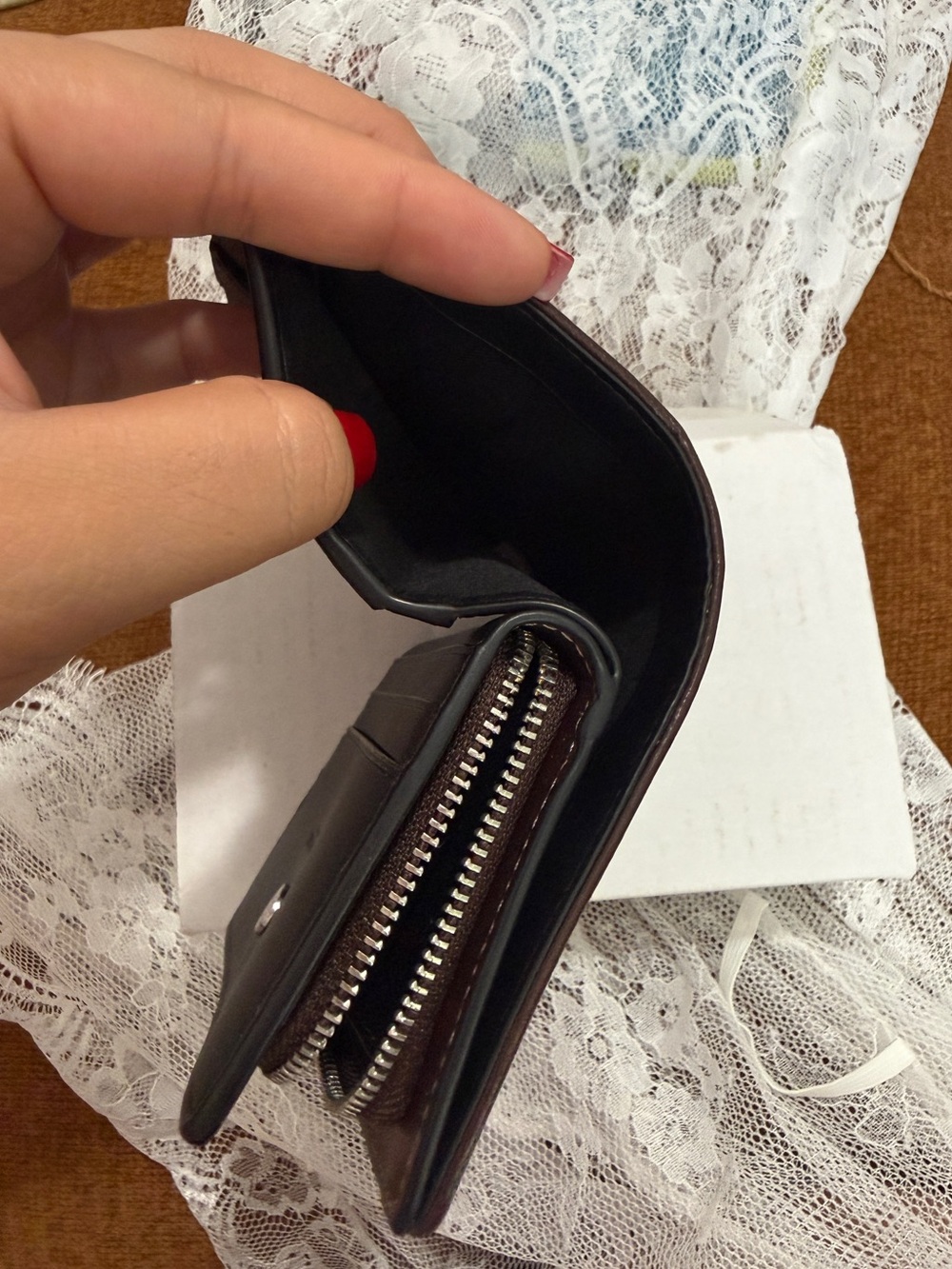 Snap Wallet In Signature Jacquard - Picture 5 of 5